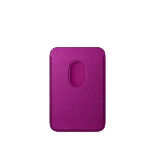 Cartera Apple FineWoven MagSafe para iPhone Magenta
