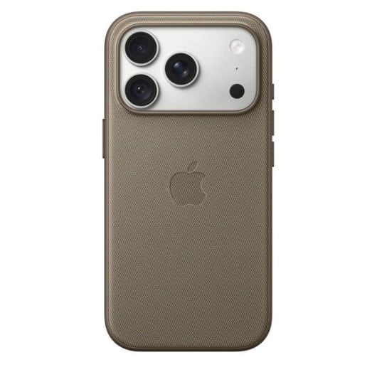 Funda para móvil Apple Trenzado Técnico Poliéster Marrón topo con MagSafe para iPhone 18 Pro