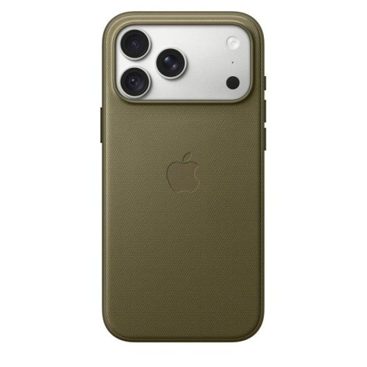 Custodia Apple Intrecciata Tecnica Verde Oliva con MagSafe per iPhone 18 Pro Max