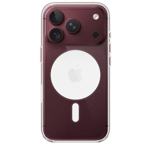 Funda transparente de policarbonato para móvil Apple con MagSafe para iPhone 18 Pro Max cristal zafiro