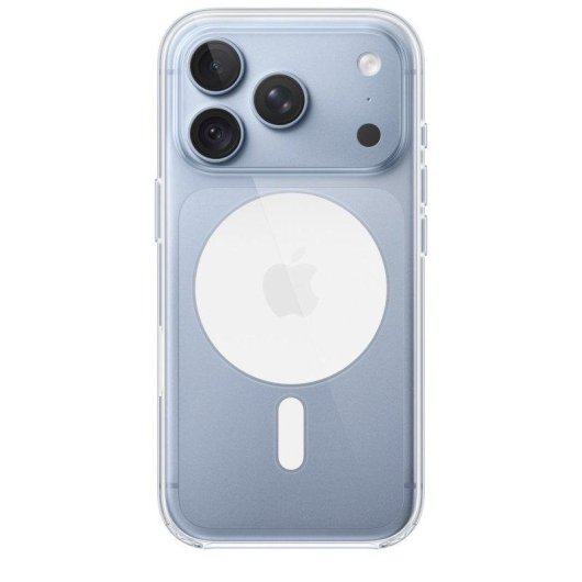 Funda transparente de policarbonato para móvil Apple con MagSafe para iPhone 18 Pro Max cristal zafiro
