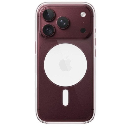 Funda transparente de policarbonato para móvil Apple con MagSafe para iPhone 18 Pro Max cristal zafiro