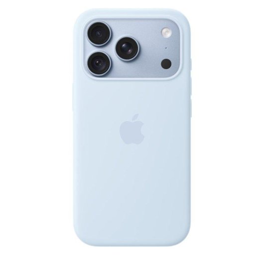 Apple Silikonhülle mit MagSafe Blau für iPhone 18 Pro