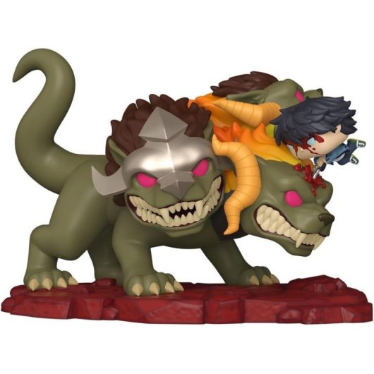 Vinylfigur Funko Pop Deluxe Solo Leveling Jinwoo Vs Cerberus