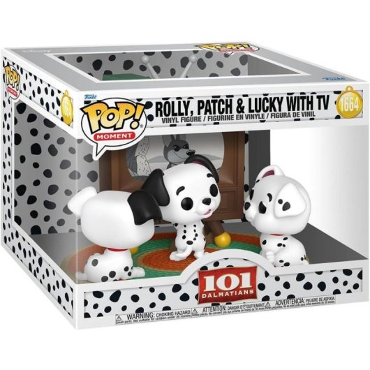 Figura Funko Pop! Moments 101 Dálmatas - Puppies