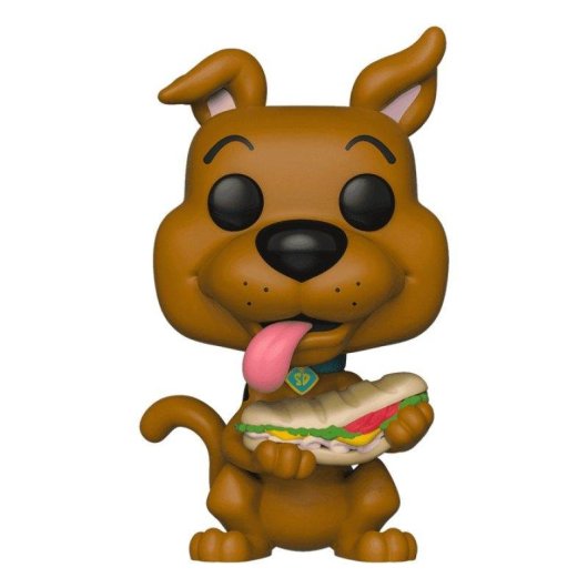 Figura Coleccionable Funko Pop! Scooby-Doo con Sándwich Multicolor