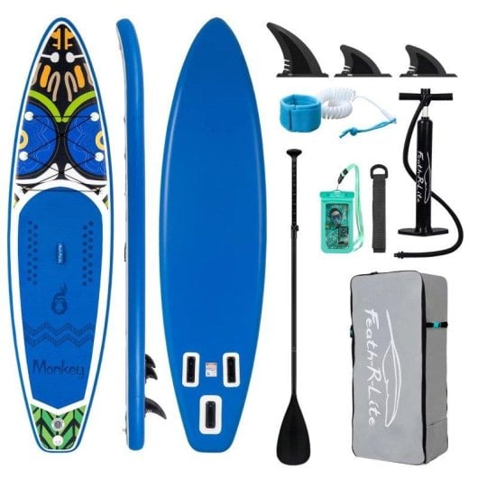 Tabla Paddle Surf Inflable Funwater Tribal 335×82 cm Kit Completo