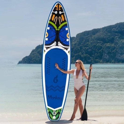 Tabla Paddle Surf Inflable Funwater Tribal 335×82 cm Kit Completo
