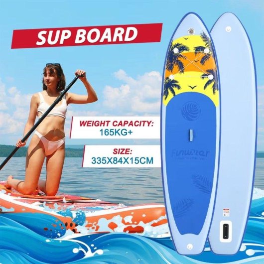 Planche SUP Funwater SUPFW55B Large et Stable