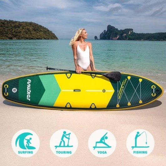 Tabla de Paddle Surf Hinchable Funwater SUPFW43A 350 x 89 x 15 cm 180 kg