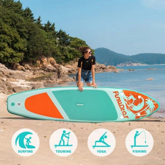 Tabla de SUP Funwater SUPFW28C Ancha y Estable 180 kg