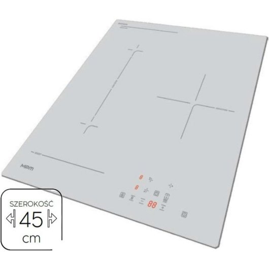 Piastra a induzione MPM MPM-45-IM-16/W Booster 3 zone