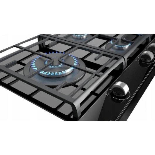 Placa de gas Teka GZC 95320 XBC 90 cm 5 fuegos negra