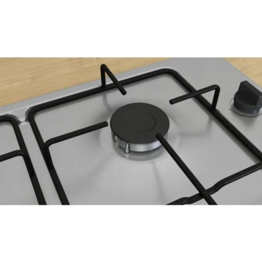 Placa de cocina de gas Bosch Serie 2 PBP6B5K80 4 quemadores acero inoxidable