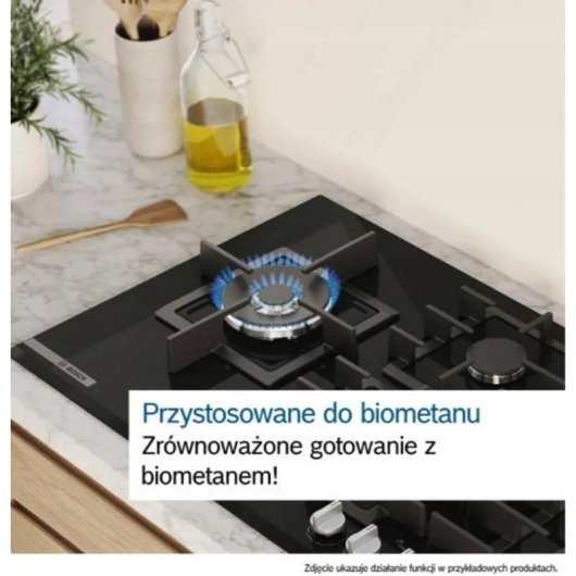 Placa de cocina de gas Bosch Serie 2 PBP6B5K80 4 quemadores acero inoxidable