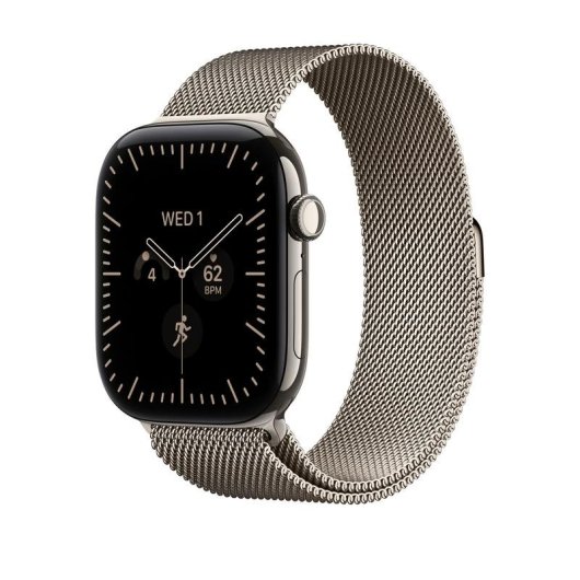 Bracelet Apple Milanese Loop Naturel 46 mm S/M