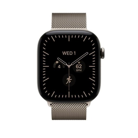 Bracelet Apple Milanese Loop Naturel 46 mm S/M