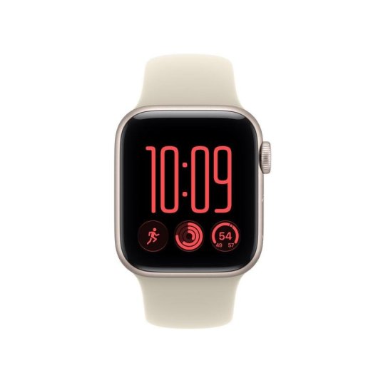 Bracelet montre connectée Apple Watch 40mm Sable S/M Fluoroélastomère