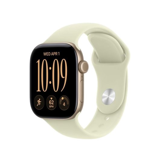 Bracelet sport Apple Watch 42 mm S/M couleur succulente pale