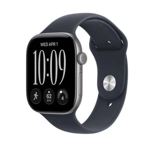 Correia desportiva Apple Watch 46 mm azul marinho