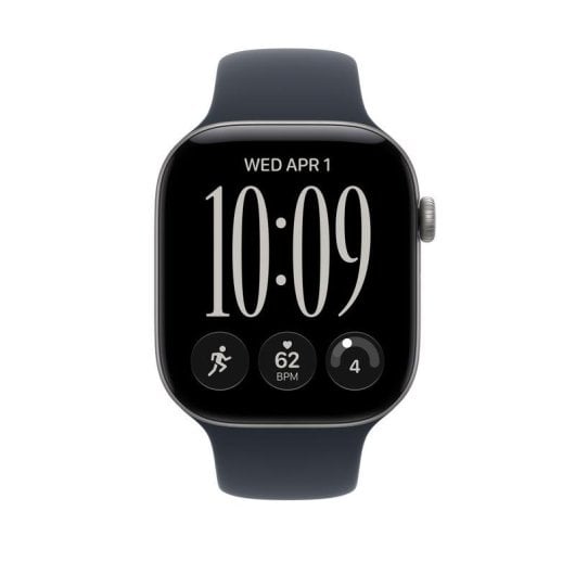 Correia desportiva Apple Watch 46 mm azul marinho