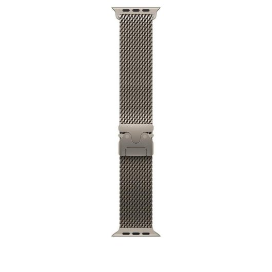 Bracelet Apple Milanese Loop Titane 49 mm léger et élégant