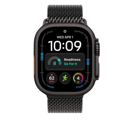 Pulsera Apple Milanese Loop titanio negro 49 mm para Apple Watch 44-49 mm