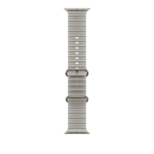 Bracelet Ocean Apple 49 mm Gris translucide Titane