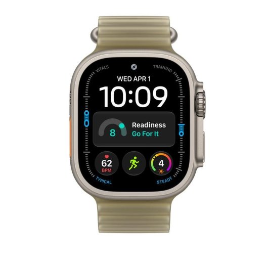 Correa Apple Ocean Silicone 49mm Taille Unique Kelp Translucide Titane Naturel