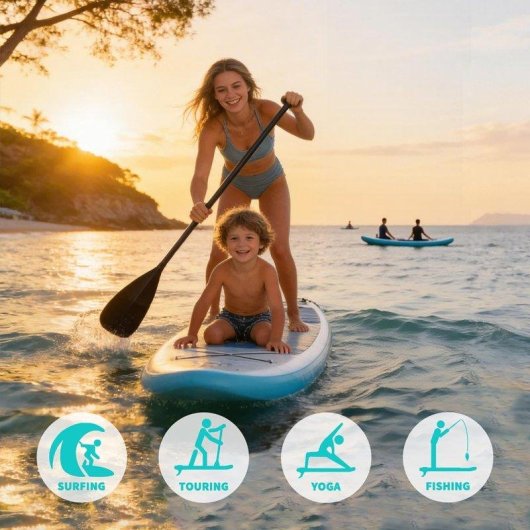 Tabla de Sup Funwater SUPFW58B 335×84×15 cm 165 kg