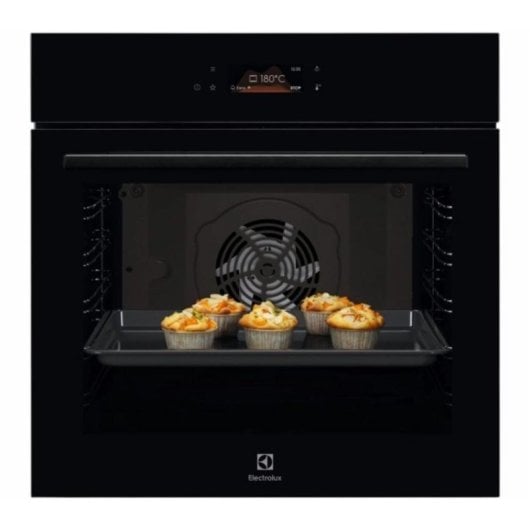 Horno Multifunción Electrolux LOE8F38Z 72L 60cm Catalítico A+ con Grill Negro