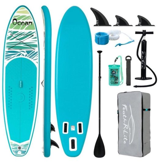 Tabla de SUP Funwater SUPFR03F Ancha y Estable Max 180 kg