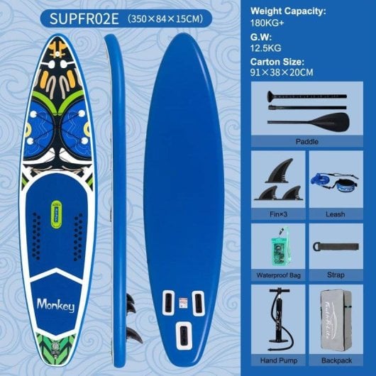 Tabla de paddle surf Funwater SUPFR02E 350 x 83 x 15 cm con kit