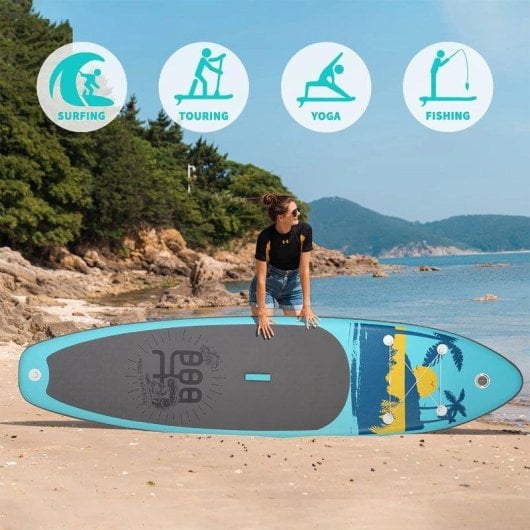 Tabla de surf hinchable Funwater SUPFW27A 335x83x15 cm 180 kg Atardecer tropical