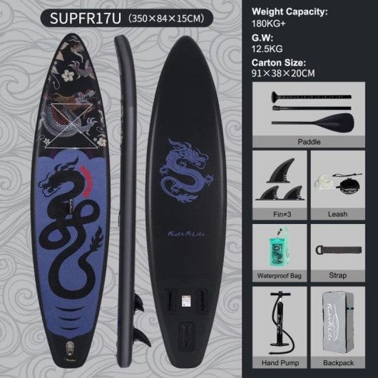 Tabla de paddle surf Funwater SUPFR17U 350 x 83 x 15 cm 180 kg