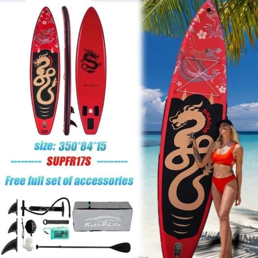 Tabla de paddle surf Funwater SUPFR17S hinchable 350 cm 180 kg