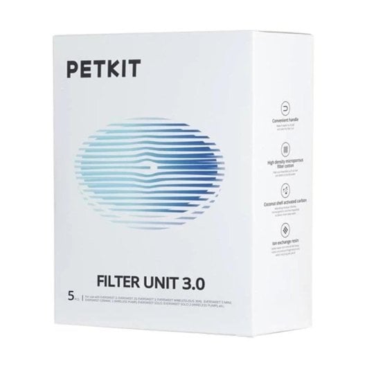 Filtro PETKIT Eversweet 3.0 recambio para fuente 5 unidades