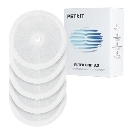 Filtro PETKIT Eversweet 3.0 recambio para fuente 5 unidades