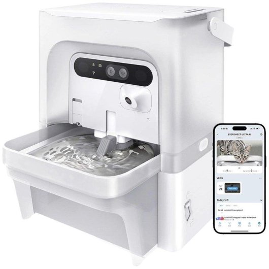 Fuente de agua inteligente Petkit Eversweet Ultra AI Blanca