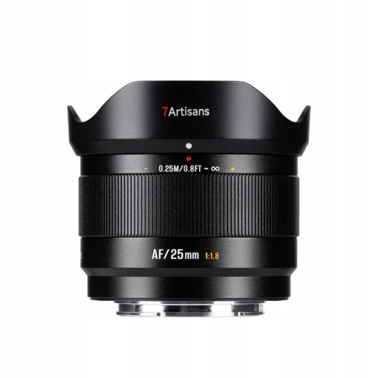 Objectif 7Artisans AF 25mm F1.8 Sony E 25 mm sans stabilisation Monture E