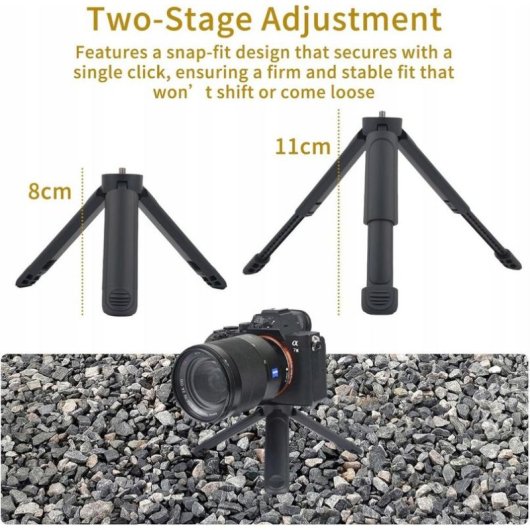 Trípode Ulanzi MT-14 Ajustable Negro