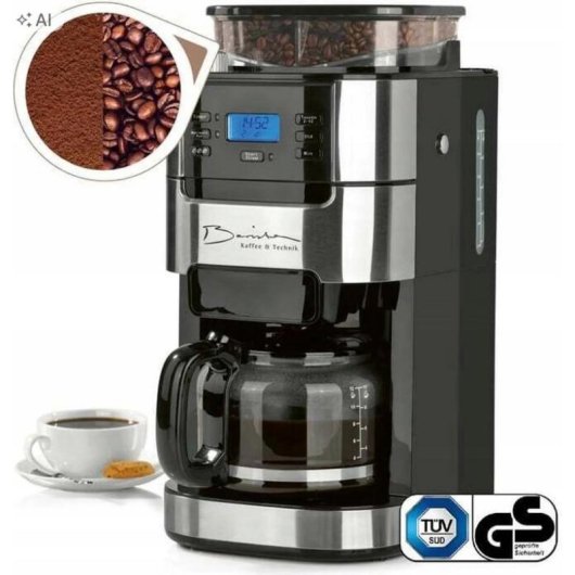 Filterkaffeemaschine Barista CM1025AD-GS 1,5 L mit Mahlwerk und 24-Stunden-Timer