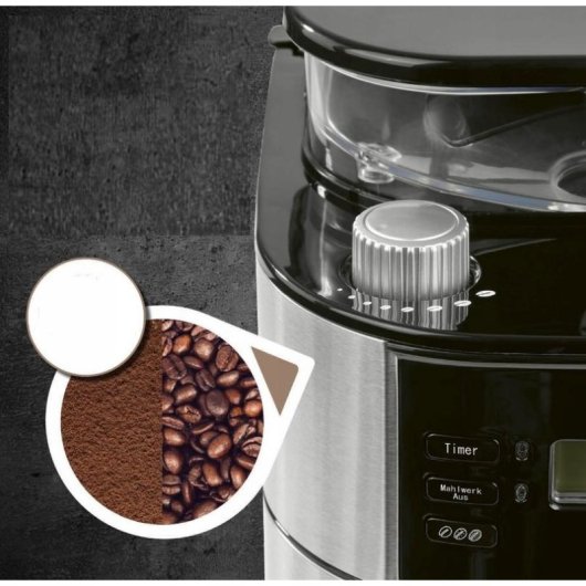 Filterkaffeemaschine Barista CM1025AD-GS 1,5 L mit Mahlwerk und 24-Stunden-Timer