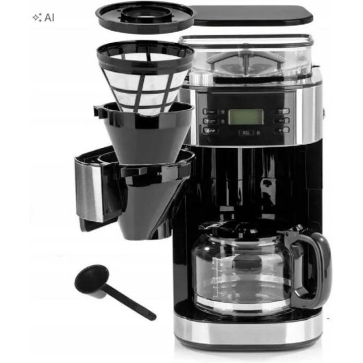 Filterkaffeemaschine Barista CM1025AD-GS 1,5 L mit Mahlwerk und 24-Stunden-Timer