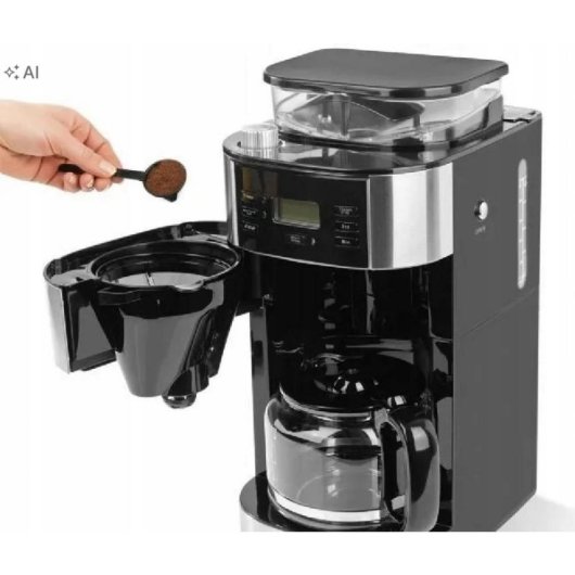 Filterkaffeemaschine Barista CM1025AD-GS 1,5 L mit Mahlwerk und 24-Stunden-Timer
