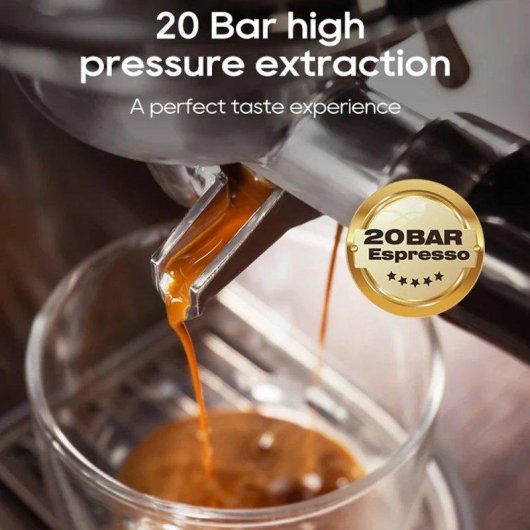 Macchina da caffè espresso Hibrew H10B 1,3L 20 bar con regolazioni