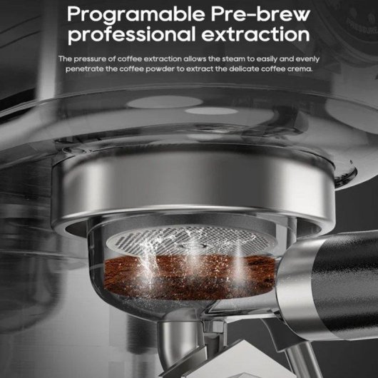 Macchina da caffè espresso Hibrew H10B 1,3L 20 bar con regolazioni
