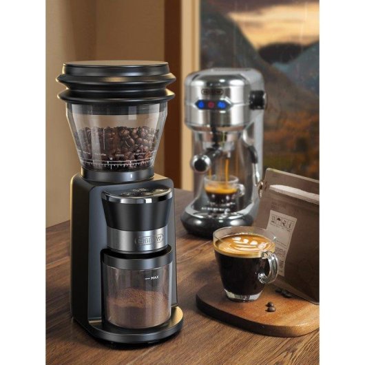 Kaffeemühle HiBREW G3 34 Mahlstufen Kegelmahlwerk 48 mm Antistatisch