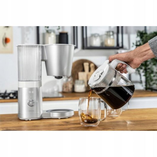 Caffettiera a filtro Zwilling Enfinigy 1,5 L 1960 W con display LCD e funzione mantenimento caldo