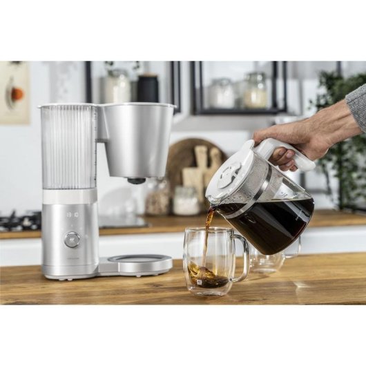 Caffettiera a filtro Zwilling Enfinigy 1,5 L 1960 W con display LCD e funzione mantenimento caldo